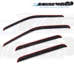 Dark Smoke In-channel Window Visor Rain Guard 4PC Ford F-250 Supercrew 1999-2016. Fixed Price $38.14.