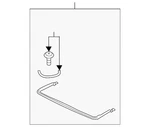 Genuine Volkswagen Air Deflector 1S0-877-651-C. Fixed Price $271.85.