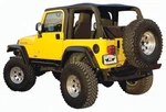 Rampage 109535 Frameless Trail Top W/tinted Window For 97-06 Jeep Wrangler Tj. Fixed Price $509.43.