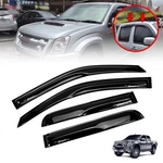 Windshield Rain Visor Sun Guard Black For Isuzu D-max Kb Holden Rodeo 2003-2011. Fixed Price $142.34.
