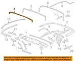 Gm Oem 16-24 Camaro Convertiblesoft Top Frame Components-bow 23497801. Fixed Price $69.13.