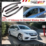 For Honda Odyssey 2011-17 In-channel Window Visors Vent Sun Rain Guard Deflector. Fixed Price $48.99.
