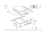 Genuine Mercedes-benz Trim Roof 164-780-04-40. Fixed Price $36.30.