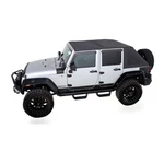 Rampage 139835 Trailview Soft Top W/ Fold Back Sunroof For Wrangler Jk Unlimited. Fixed Price $1066.84.