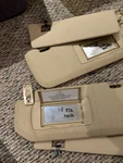 2006 - 2008 Mercedes W251 R350 R550 Set Of Sun Visors Shade Beige Oem. Fixed Price $44.99.