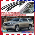 For 15-20 Suburban Escalade Esv Yukon Xl Window Visor Sun Rain Guards Deflectors. Fixed Price $35.99.
