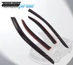 Dark Smoke Rain Visor Deflector 4PCS Out-channel For Kia Sorento 2003-2010. Fixed Price $44.70.