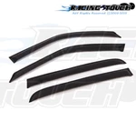 Dark Smoke Outside Mount Window Visor Rain Guard 4PCS For Dodge Spirit 1989-1995. Fixed Price $37.44.
