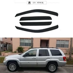 Fits 99-04 Jeep Grand Cherokee Wj Window Visors Rain Sun Guard Vent 4PC Set. Fixed Price $39.99.