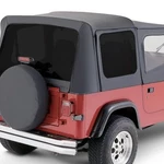 For Jeep Wrangler 1987-1995 Rampage 99435 Black Diamond Factory Soft Top. Fixed Price $433.25.