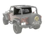 Bestop Wraparound Windjammer For Jeep Wrangler Jk 2007-2018 Black Vinyl. Fixed Price $137.99.