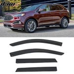 Fits 2015-2024 Ford Edge Window Visors Vent Rain Sun Guards Deflectors Tape-on. Fixed Price $29.98.