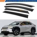 For 2023-2025 Toyota BZ4X Premium Aero Black Window Visor Rain Guard Deflector. Fixed Price $32.99.