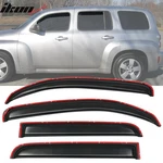 Fits 06-11 Chevy Hhr In-channel Window Visor Sun Rain Guard Vent Deflector 4PC. Fixed Price $28.99.