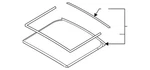 Genuine Volvo Sunroof Glass 32285390. Fixed Price $1225.31.
