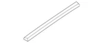 Genuine Volvo Front Molding 31352861. Fixed Price $161.79.
