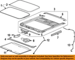 Gm Oem Sunroof Moon Roof-motor 23241866. Fixed Price $201.10.