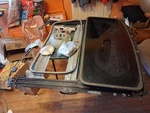 2001-03? Ford F-150 Sunroof Glass Assembly & Overhead Lights Controls Gasket. Fixed Price $650.00.