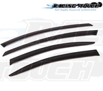 Dark Smoke Outside Mount Window Visor Rain Guard 4PC For Chrysler Concorde 98-04. Fixed Price $37.58.