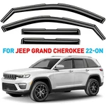 Rain Guards Vent Visors Shade For 2022-2026 Jeep Grand Cherokee. Fixed Price $62.99.