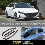 In-channel Window Visor Fits Hyundai Elantra 2021-2023 Sun Guard Shade Deflector. Fixed Price $47.89.