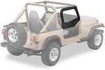 Bestop Soft Fabric Upper Doors For 88-95 Jeep Wrangler Yj Black Denim 51780-15. Fixed Price $424.00.