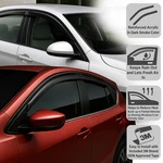 In-channel Rain Guard Window Visor Dark Grey 4PC For 1995-1999 Chevrolet Tahoe. Fixed Price $71.25.