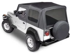 Authentic Smittybilt 9870215 Premium Replacement Soft Top Kit 1988-95 Wrangler. Fixed Price $265.00.