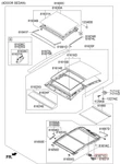 81679N9000 Genuine Motor Assy-panoramaroof For Hyundai Tucson Hybrid / Dhl. Fixed Price $185.50.