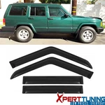 Fits 1984-2001 Jeep Cherokee Xj Bj 4PCS Window Visors Vent Rain Guard Deflector. Fixed Price $27.97.