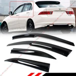 For 2004-2008 Acura Tsx CL8 Euro-r Jdm 3D Wavy Window Visor Sun Shade Rain Guard. Fixed Price $29.99.