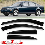 Window Visors Sun Shade Rain Guard Deflector For 1998-2005 Volkswagen Passat B5. Fixed Price $34.00.