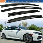 For 2016-2021 Honda Civic 10TH Gen Sedan Window Visor Vent Rain Guards Deflector. Fixed Price $29.99.