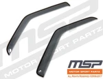 For Honda Prelude 1992-1996 Window Visor Sun Guard Outside Mount Light Grey 2PCS. Fixed Price $30.79.