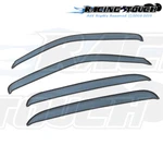 Light Grey Outside Mount Visor Rain Guard 4PCS For Honda Accord Sedan 2013-2017. Fixed Price $56.96.