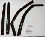 In-channel Wind Deflectors: 2019-2022 Ram 1500 Crew Cab *matte Black*. Fixed Price $39.99.