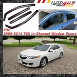 Fits Acura Tsx 2009-2014 In-channel Vent Window Sun Visors Rain Shade Deflectors. Fixed Price $44.99.