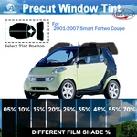 Precut All Side Windows Film Any Tint Shade % Smart Fortwo Coupe 2001-2007. Fixed Price $39.99.