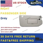 14-20 Infiniti QX60 2013 JX35 Right Passenger Side Sun Visor W/ Light 964019PB0A. Fixed Price $20.99.