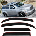 Fits 06-11 Chevy Hhr 4DR Channel Style Window Visors Rain Sun Guard Vent 4PC. Fixed Price $28.87.