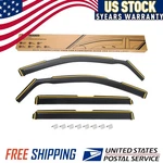 For Chevrolet Silverado 1500 Gmc 2019-2024 Sun Rain Visors Wind Deflectors Guard. Fixed Price $40.99.