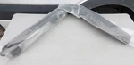 Genuine New Old Stock 1998-2006 Jeep Wrangler Rail Door Glass Frame 55175859AI. Fixed Price $89.95.