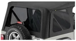 Bestop Soft Replacement Window Set Black Denim For Wrangler Tj 58121-15. Fixed Price $280.49.