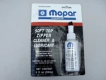 Jeep Wrangler 1997 - 2010 Soft Top Zipper Cleaner & Lubricant Conditioner. Fixed Price $19.99.