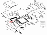 Mercedes-benz W222 Front Slide Roof Voltage Converter A2228270405 No Duties. Fixed Price $498.51.