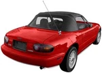 Convertible Soft Top For 1990-2005 Mazda Miata With Plastic Window Econ Vinyl. Fixed Price $88.11.