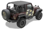 Bestop 52583-35 Header Safari Extended Bikini Black For 10-18 Jeep Jk 2DR. Fixed Price $147.92.
