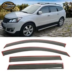 In-channel Window Visor Fits 09-17 Chevrolet Traverse Rain Guard Shade. Fixed Price $34.99.