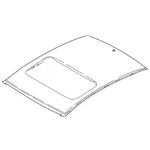 Hyundai 67111AA060 Roof Panel 2021-2023 Elantra, Primed (genuine). Fixed Price $1195.95.