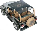 Vdp 2003-06 Fits Jeep Tj Wrangler Unlimited Koolbreez Sun Screen Full Brief Top. Fixed Price $69.95.